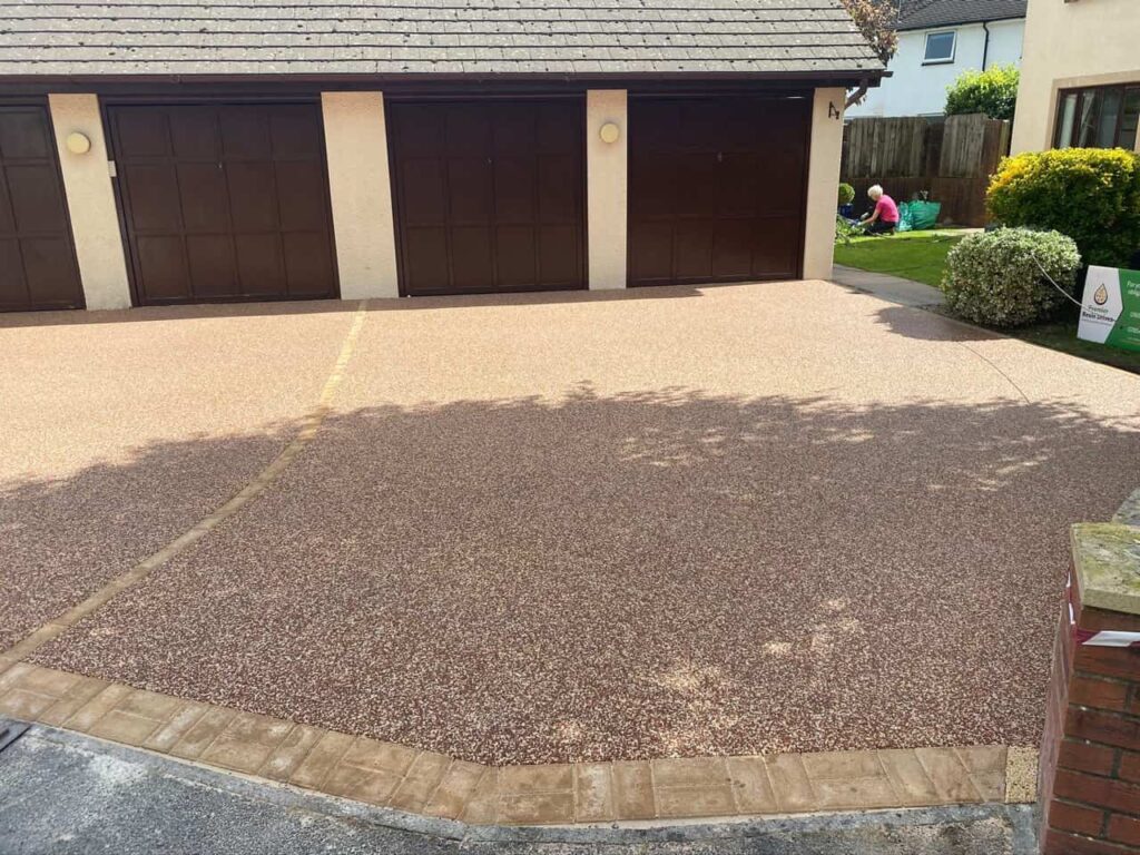 This is a photo of a resin driveway installed in Cheshire by Cheshire Resin Drives