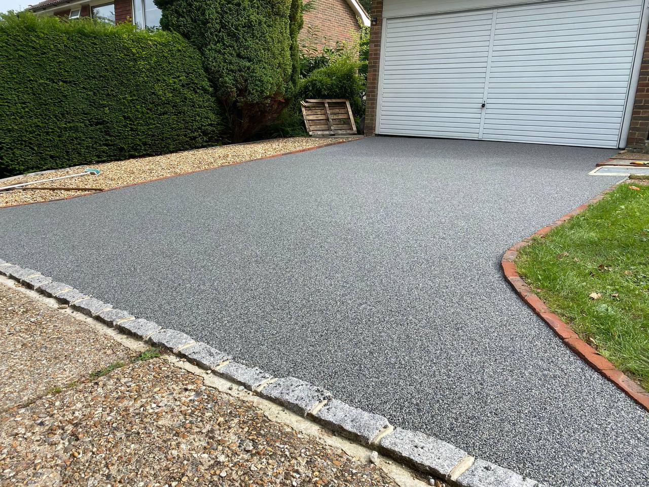 This is a photo of a resin driveway installed in Cheshire by Cheshire Resin Drives